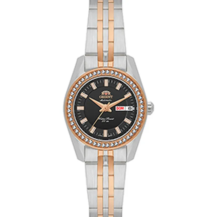 Relógio Orient 3 Estrelas Automático Feminino Azul NH6MM006 24mm | Taniguchi Relógios