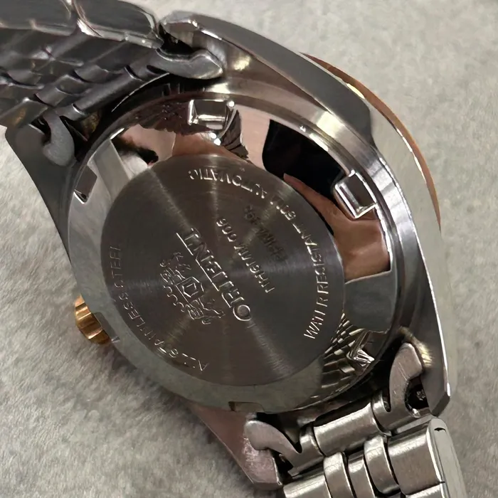 Relógio Orient 3 Estrelas Automático Feminino Azul NH6MM006 24mm | Taniguchi Relógios