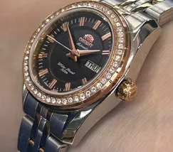 Relógio Orient 3 Estrelas Automático Feminino Azul NH6MM006 24mm | Taniguchi Relógios - imagem 4