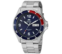 Relógio Orient Mako 3 Automático Azul FAA02009D9 41,5mm | Taniguchi Relógios - imagem 2