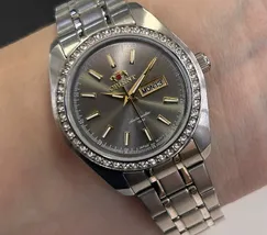 Relógio Orient 3 Estrelas Feminino Automático NH6SS003 G1SX | Taniguchi Relógios - imagem 1