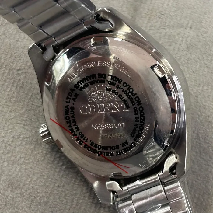 Relógio Orient 3 Estrelas Automático Feminino Prata NH6SS007 33mm | Taniguchi Relógios