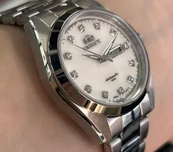 Relógio Orient 3 Estrelas Feminino Automático NH6SS002 B1SX | Taniguchi Relógios - imagem 3