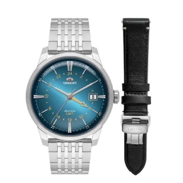 Orient Automático Special Calibers Classico GMT NH3SS019 azul