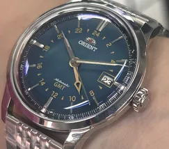 Relógio Orient Special Calibers GMT NH3SS019-A1SX Azul | Taniguchi Relógios - imagem 4