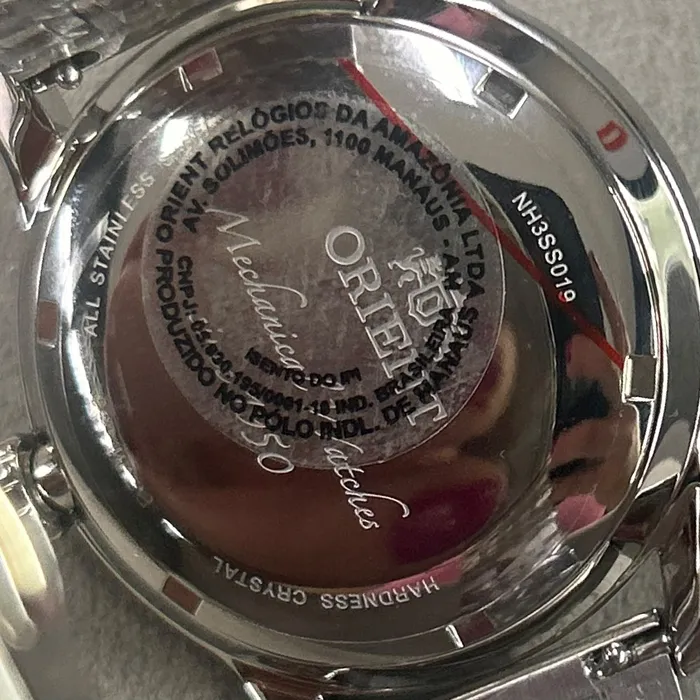 Relógio Orient Special Calibers GMT NH3SS019-A1SX Azul | Taniguchi Relógios