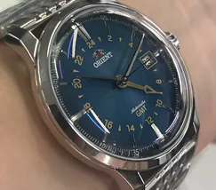 Relógio Orient Special Calibers GMT NH3SS019-A1SX Azul | Taniguchi Relógios - imagem 3
