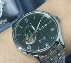 Seiko Presage Automático Zen Garden SSA463J1 Karensui Musgo - imagem 5
