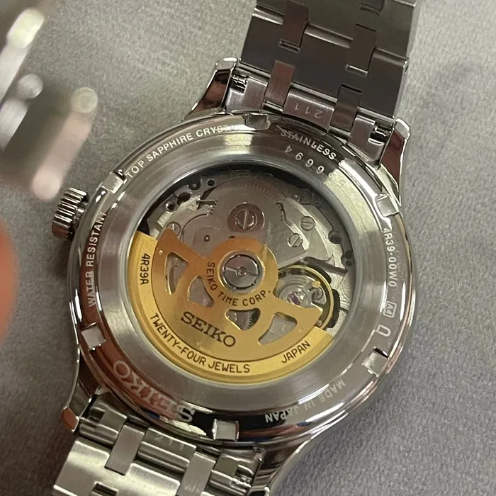 Seiko Presage Automático Zen Garden SSA463J1 Karensui Musgo