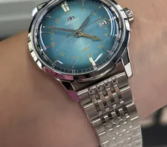 Relógio Orient Special Calibers GMT NH3SS019-E1SX Azul Turquesa | Taniguchi Relógios - imagem 5