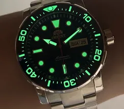 Relógio Orient Poseidon Automático Safirado YN6SS013 Azul Diver 300m 45mm Calibre YN66 | Taniguchi Relógios - imagem 5