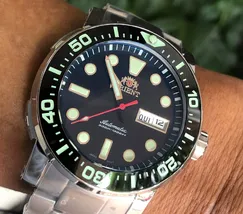 Relógio Orient Poseidon Automático Safirado YN6SS013 Preto Diver 300m 45mm Calibre YN66 | Taniguchi Relógios - imagem 1