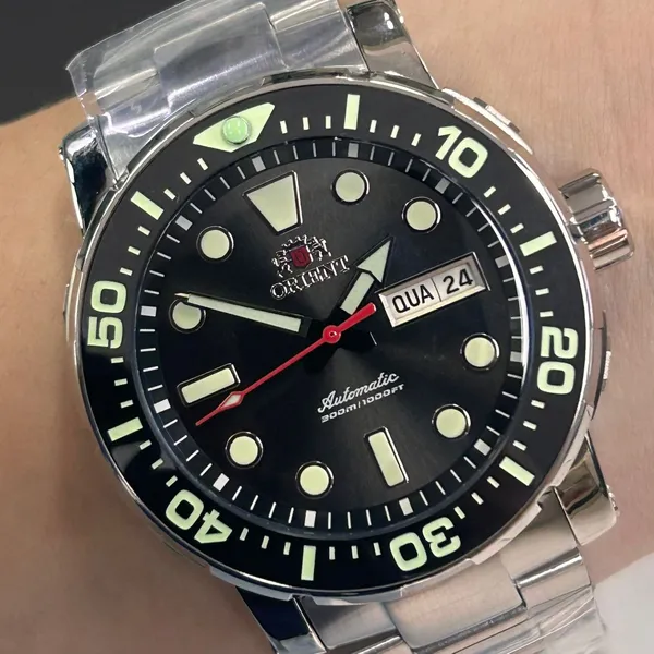 Orient Posseidon Automático Diver 300m YN6SS013 Preto