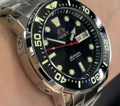 Relógio Orient Poseidon Automático Safirado YN6SS013 Preto Diver 300m 45mm Calibre YN66 | Taniguchi Relógios - imagem 2