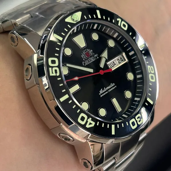Orient Posseidon Automático Diver 300m YN6SS013 Preto