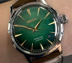 Relógio Seiko Presage Automático Cocktail Time HCB002 Emerald Mist Verde 38,5mm | Taniguchi Relógios - imagem 1