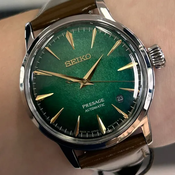 Seiko Presage Automático Cocktail time HCB002 Emerald Mist