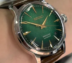 Relógio Seiko Presage Automático Cocktail Time HCB002 Emerald Mist Verde 38,5mm | Taniguchi Relógios - imagem 3