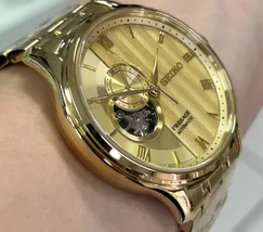 Seiko Presage Automático Zen Garden SSA468J1 Karensui ouro - imagem 2