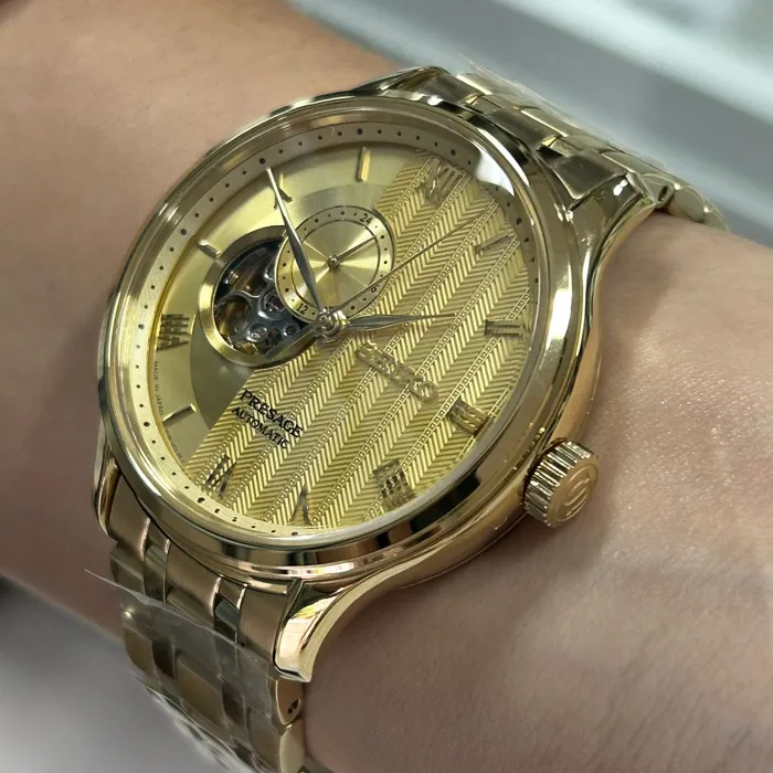 Seiko Presage Automático Zen Garden SSA468J1 Karensui ouro