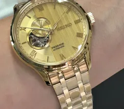Seiko Presage Automático Zen Garden SSA468J1 Karensui ouro - imagem 4