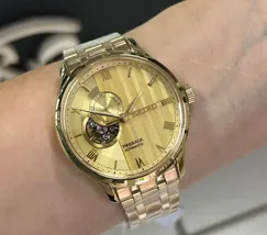 Seiko Presage Automático Zen Garden SSA468J1 Karensui ouro - imagem 1