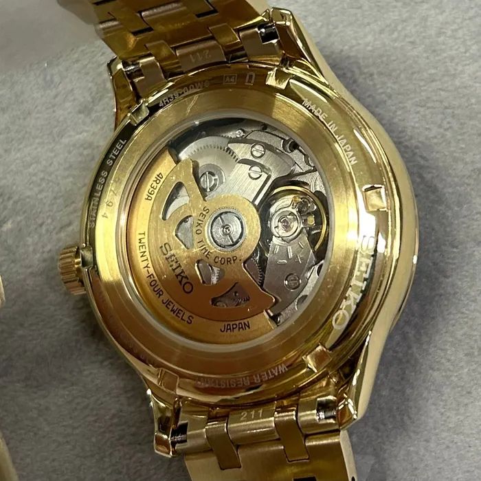 Seiko Presage Automático Zen Garden SSA468J1 Karensui ouro
