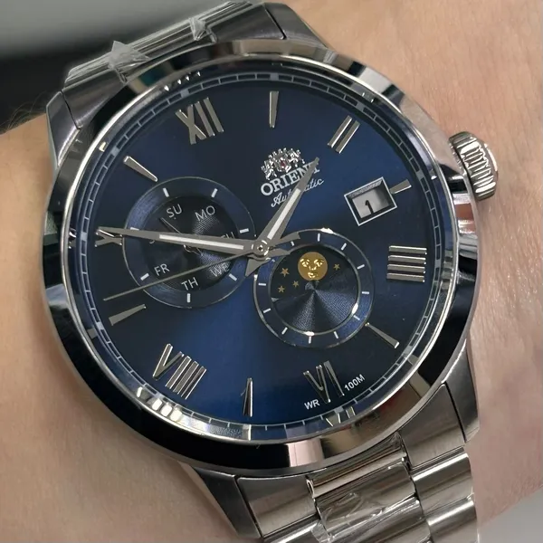 Orient Automático Special Calibers SUN AND MOON YN6SS034-D3SX azul