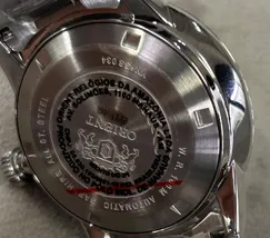 Relógio Orient Automático Sun and Moon Safira YN6SS034 Preto Aço 39mm 100m | Taniguchi Relógios - imagem 6