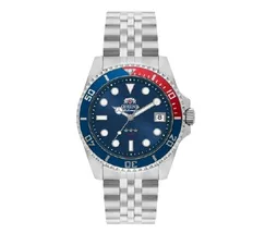 Relógio Orient 3 Estrelas Automático Submariner 39 Safira YN6SS023 Pepsi 39mm 100m | Taniguchi Relógios - imagem 1