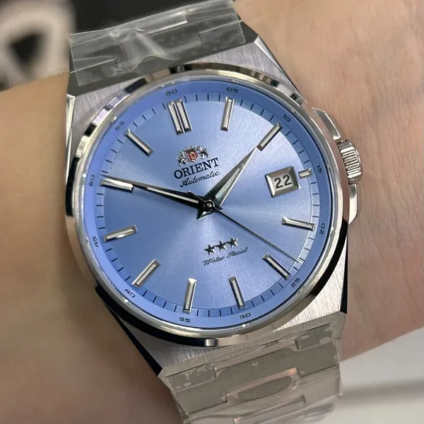 Orient 3 Estrelas Automático Elegance YN6SS020B-A1SX Azul Celeste