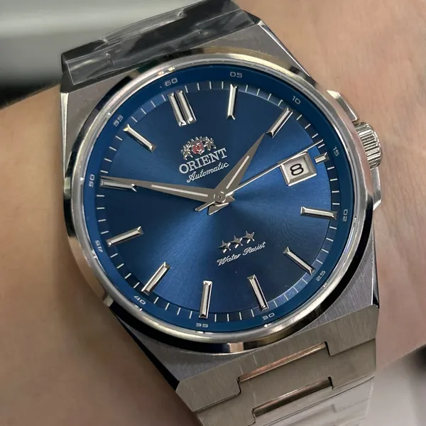Orient 3 Estrelas Automático Elegance YN6SS020B-D1SX azul