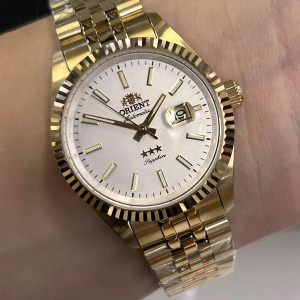 Orient 3 EStrelas Automático Feminino Classico NH5GG002 S1KX