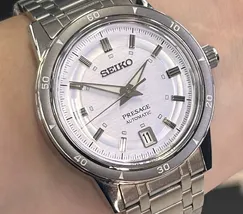 Relógio Seiko Presage Automático Style 60's SRPL73J1 Azul 39,5mm | Taniguchi Relógios - imagem 1