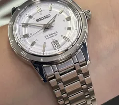 Relógio Seiko Presage Automático Style 60's SRPL73J1 Azul 39,5mm | Taniguchi Relógios - imagem 5