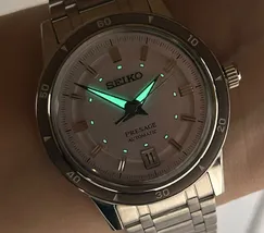 Relógio Seiko Presage Automático Style 60's SRPL73J1 Azul 39,5mm | Taniguchi Relógios - imagem 7