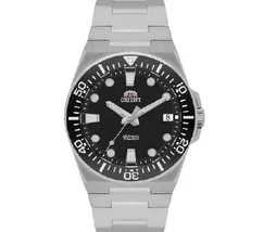 Relógio Orient 3 Estrelas Automático Safira Cerâmica YN6SS042 Preto 38mm 200m | Taniguchi Relógios - imagem 1