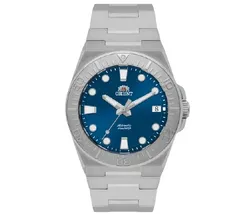 Relógio Orient 3 Estrelas Automático Safira YN6SS043 Azul 38mm 200m | Taniguchi Relógios - imagem 1