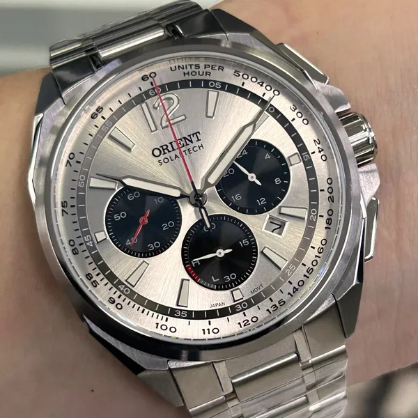 Orient Solartech Cronografo Elite Land MBSSC319-S2SX
