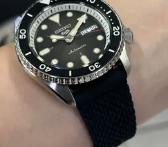 Relógio Seiko 5 Sports Automático SRPD73K2 Preto 42,5mm 100m | Taniguchi Relógios - imagem 5