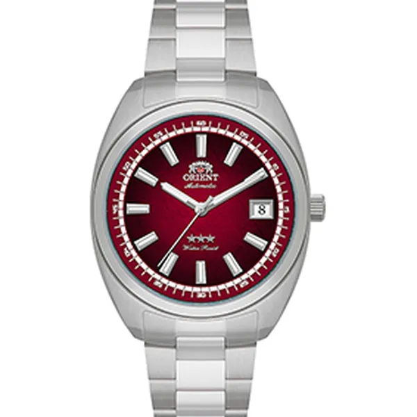 Orient 3 Estrelas Automático Heritage YN6SS004A W1SX Vermelho
