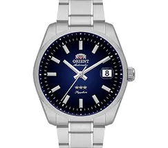 Relógio Orient 3 Estrelas Heritage Safira YN6SS041-D1SX Azul 39mm 100m | Taniguchi Relógios - imagem 1