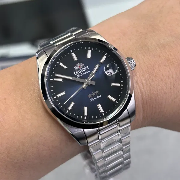 Orient 3 Estrelas Automático Heritage YN6SS041 D1SX Azul