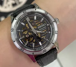 Seiko Presage Automático Clássicos SSA461J1 Style 60’s esqueleto - imagem 1
