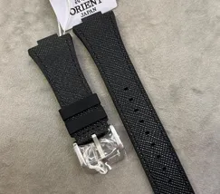 Pulseira Orient Saffiano PULSAFLA1 20mm YN6SS020 Preta | Taniguchi Relógios - imagem 1