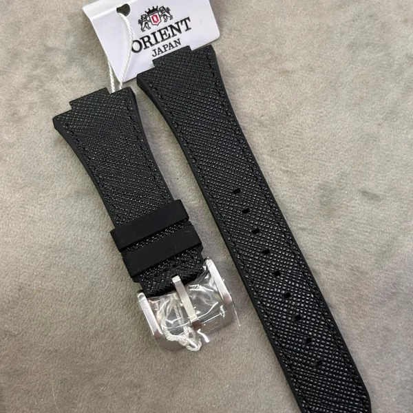 Pulseira Orient Silicone SAFFIANO PULSAFLA1 Preto YN6SS020