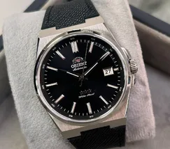 Pulseira Orient Saffiano PULSAFLA1 20mm YN6SS020 Preta | Taniguchi Relógios - imagem 3