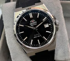 Pulseira Orient Híbrida Couro PULHYBLR1 YN6SS020 Preta | Taniguchi Relógios - imagem 2