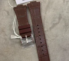 Pulseira Orient Híbrida Couro Croco PULHYBLC2 YN6SS020 Marrom | Taniguchi Relógios - imagem 1