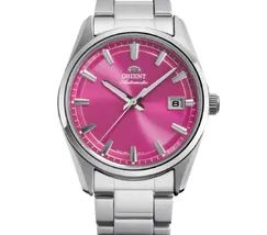 Relógio Orient Stretto Safira RA-AC0R07P30B Rosa 38,5mm 50m | Taniguchi Relógios - imagem 2